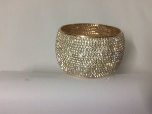 Kangan with fancy silver stones set of 1