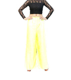 Beige Rayon Big flare palazzo