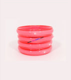 Reddish coloured kids bangle set of 4