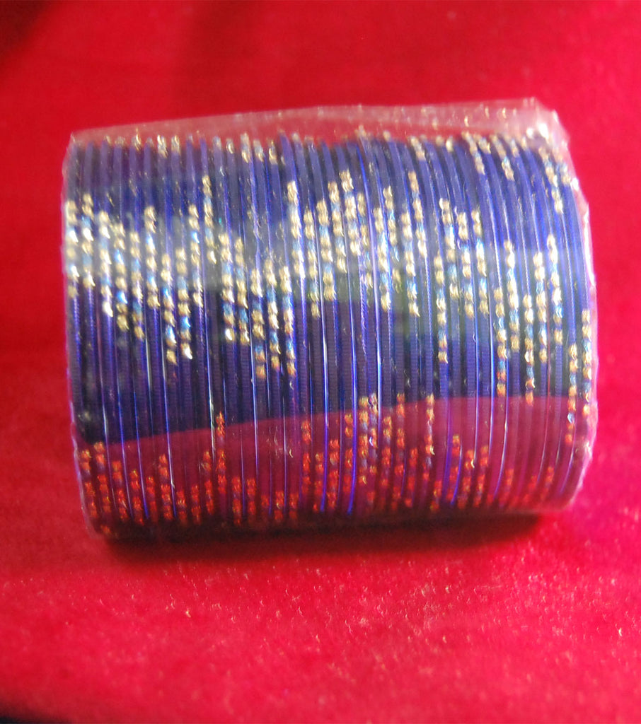 Metal bangles with full work set of 36