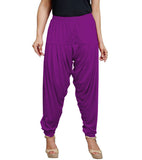 Purple viscose solid patiala