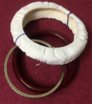 Thick  Shakha Pola & Loha Set - 10APO1123