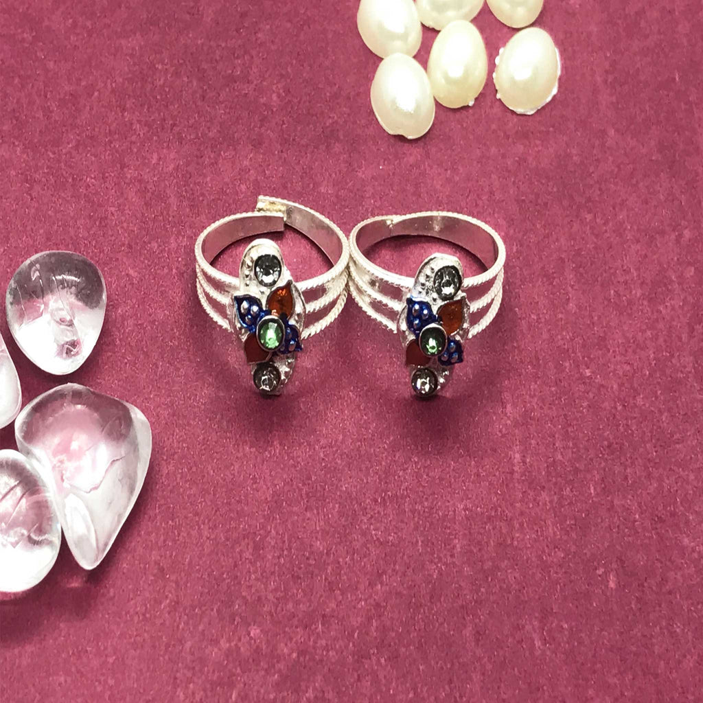 Toe Rings with beautiful design and colors