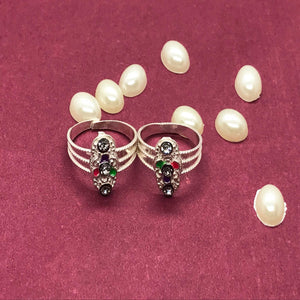 Toe Rings with beautiful design and colors
